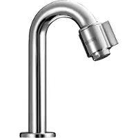 Hansa HANSANOVA Mitigeur de lavabo sans vidage, montage au sol, saillie 93mm, 00938101, 00938101