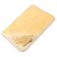 Fellhof Cuscino da letto in pelle d'agnello Cuscino da letto Comfort Pelliccia naturale 100x200cm