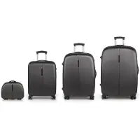 Gabol Paradise XP 4 ruote Set di valigie 4 pezzi grigio