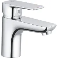 Kludi PURE&STYLE Mitigeur monocommandé pour lavabo, hauteur de bec 75mm, sans garniture d'écoulement, 400280575, 400280575