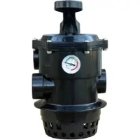 Oku Obermaier set completo di valvole a 6 vie per montaggio dall'alto per serbatoi filtranti OKU ECO e Bali
