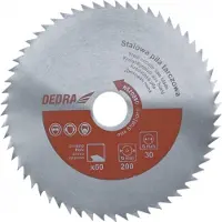 Dedra Sega Circolare In Acciaio Per Legno Hs31580 80 Denti, 315X30Mm