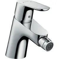 Hansgrohe HG Einhandmischer Bidet Focus mit Ablaufgarnitur verchromt