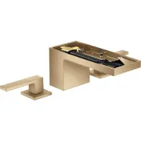 Hansgrohe AXOR MyEdition Mélangeur lavabo 3 trous 70 avec vidage à ouverture rapide, sans plaque, 47052140, 47052140