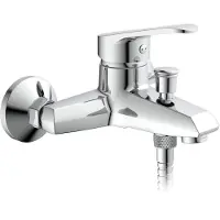 Schutte Miscelatore per vasca SCHÜTTE TESSA, miscelatore per vasca, rubinetto per bagno, cromo