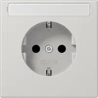 JUNG Presa Schuko 16A 250V con campo di scrittura - Presa LS 1520 NA LG