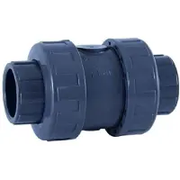 Pool Total 25697 Valvole Di Ritegno In Pvc-u Ø50 Serie A Sfera Anelli Epdm Socket Solvente