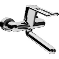 Hansa HANSAMEDIPRO protec Mitigeur de lavabo, avec levier, saillie 246 mm, chromé, 02552205, 02552205