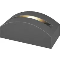 LUCANDE Lampada LED da esterno Marka, alluminio grigio scuro