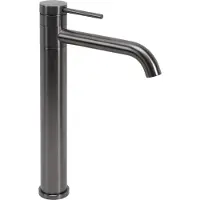 REA Rubinetto da Bagno Lungis Gun Grey Super High