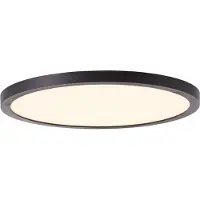 Brilliant Plafoniera LED Tuco, nero, Ø 25 cm