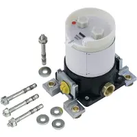 Kludi FLEXXBOXX Corps d'unité encastré pour mitigeurs de remplissage de baignoire et de douche sur pied, 88088, 88088