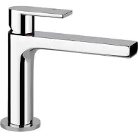 Gessi Miscelatore monocomando per lavabo Emporio Via Manzoni, senza scarico, sporgenza 128 mm, 38605031