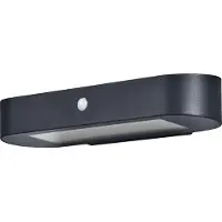 Osram applique a LED con sensore ENDURA STYLE SOLAR OVAL 34 cm 830