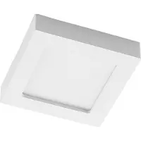 PRIOS plafoniera Alette, bianco, 17,2 cm, dimmerabile