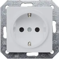 Siemens DELTA i-system Schuko 5UB1934 Presa di corrente 10/16A 250V alluminio-metallo