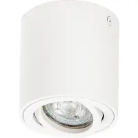 Osram Faretto da soffitto ROUND, bianco, Ø 8 cm, metallo, GU10