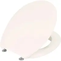Cornat Sedile WC Cetina, design sobrio in pergamon, Duroplast, ovale, KSCET23