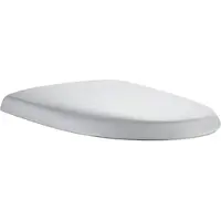 Geberit Sedile WC con coperchio Cerniere in acciaio inox 12 cm, bianco, 1 pz.