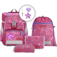 Step by step Space Set di borse per la scuola 5 pezzi rosa