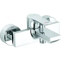 Kludi ZENTA SL Mitigeur monocommandé pour bain et douche, montage mural, 486700565, 486700565