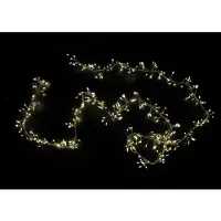 Linder Exclusiv GmbH LEX Catena luminosa a goccia LED 400, bianco caldo, per interni, con 8 funzioni