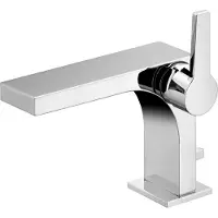 Keuco EDITION 11 Mitigeur monocommandé pour lavabo 110, avec garniture d'écoulement, saillie 136mm, 51104130000, 51104130000