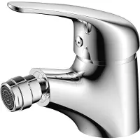 BELVIT Miscelatore per bidet , finitura cromata, monocomando, montaggio a parete con getto orientabile