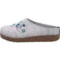 Haflinger Women's Grizzly Amaya Pantofole Donna (36, grigio)