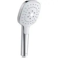 Kielle Vega - Soffione doccia 130, 3 getti, cromato/bianco 20418000