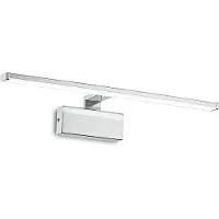 Ideal Lux Applique a LED Alma, metallo cromato, larghezza 51 cm