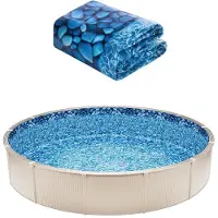 StarTech.com Sostituzione del liner per piscina - Liner per piscina φ732x147cm - Sostituzione del liner per piscina di alta qualità - Liner durevole per piscine