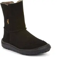 Froddo Kid's Barefoot Tex Suede Scarpe invernali Bambini (28, nero)