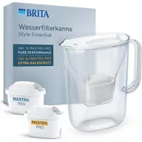 Brita Filter jug Style Essential 2.4 l White + 2 filters