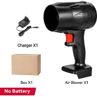 StarTech.com Soffiatore d'aria senza fili - Soffiatore manuale - 350 W - Turbo-Jet - Senza batteria - Braun