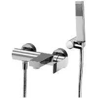 Paffoni Tango - Miscelatore da bagno con accessori, cromo TA023CR