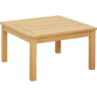 Syfax Tavolino da salotto Acacia chiaro 60 x 60 x 36 cm
