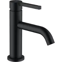 Kludi NOVA FONTE PURA Mitigeur monocommandé pour lavabo, montage monotrou, hauteur de bec 75mm, garniture d'écoulement PUSH-OPEN, 202663915, 202663915