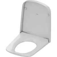 Tece Copertura per sedile WC TECEone, colore bianco, sistema di chiusura ammortizzata, rimovibile, in Duroplast, compatibile con la Vetroceramica TECEone