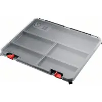 Bosch Scatola portaoggetti, Systembox, grigio, PP, 320x260x20 mm