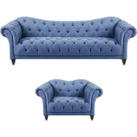 Xl Moebel Gmbh Komplett Wohnzimmer Modern Sofa Dreisitze Couch Blau Einrichtung Sessel