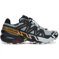 Salomon - Scarpe trail in GORE-TEX - Speedcross 6 GTX M Trooper/Black per Uomo - Taglia 40 2/3 - Grigio