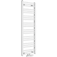 Bruckner Albrecht - Elemento riscaldante 400x1250 mm, attacco centrale, bianco 600.112.4