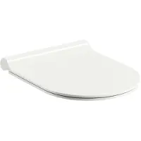 Ravak Sedile WC Uni Chrome slim, bianco