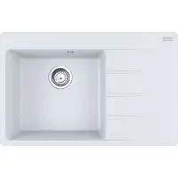 Franke Centro - Lavello in Fragranite CNG 611-78 TL/2, 780x500 mm, luce bianca 114.0637.512