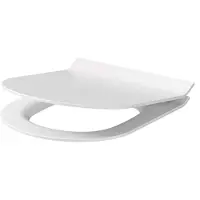 Cersanit Sedile WC City con meccanismo soft-close, antibatterico e a sgancio rapido bianco