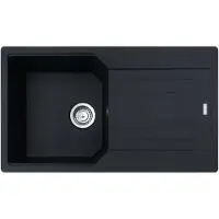 Franke Urban - Lavello Fragranite UBG 611-86, 860x500 mm, nero opaco 114.0700.111