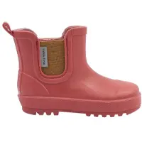 Mikk-Line Kid's Wellies Short TPR Stivali di gomma Bambini (33, rosso)