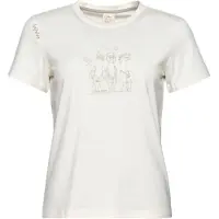 Chillaz Women's Iseo Alpaca Gang T-shirt Donna (46, bianco)