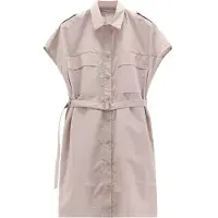 Jeanne Baret Women's Papyrus Utility Dress Abito Donna (44, fuchsia)